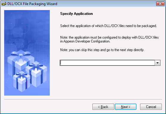 Select an application