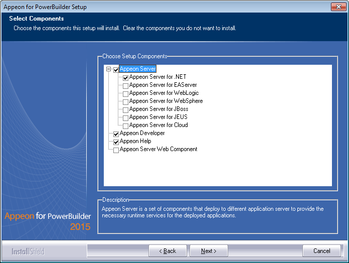 Select components