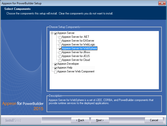 Select components