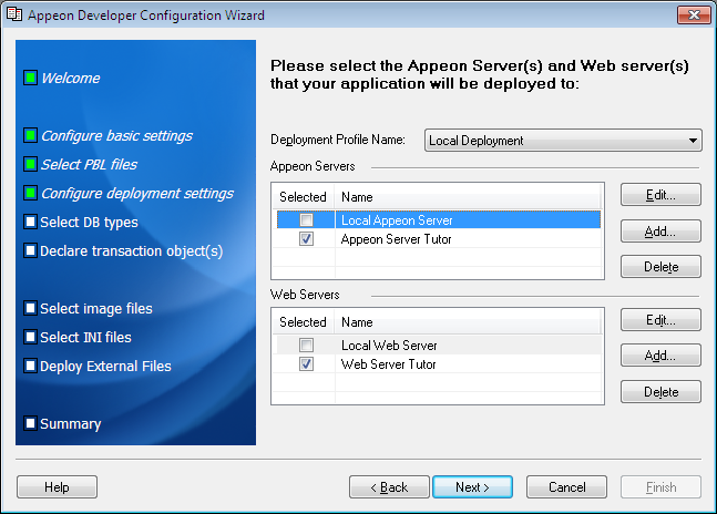 Deployment Profile