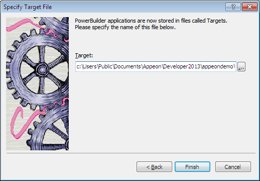 Specify Target File