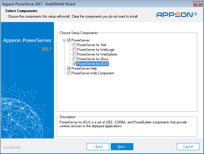 Select components