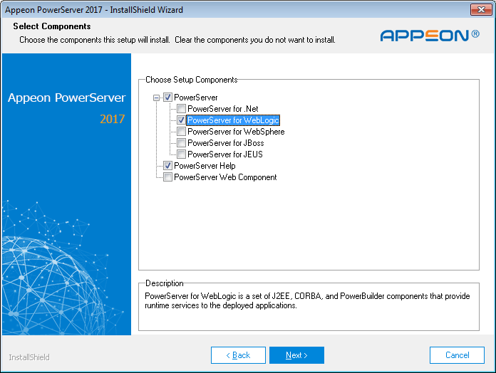 Select components