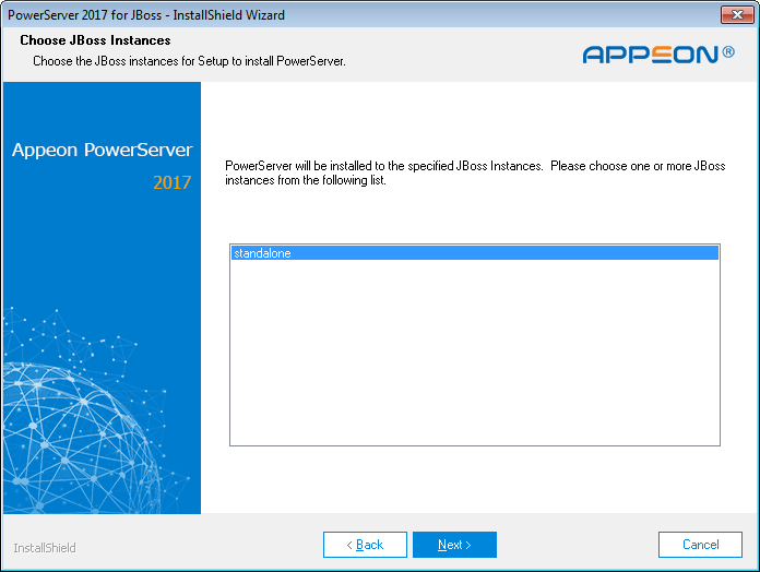 Choose JBoss/WildFly Instances