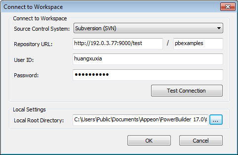 Connect to Workspace