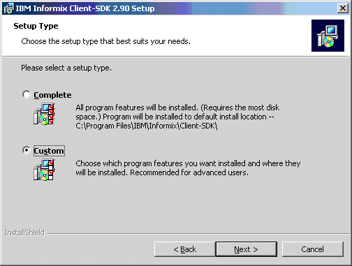 Data source settings for Informix native driver - - PowerServer ...