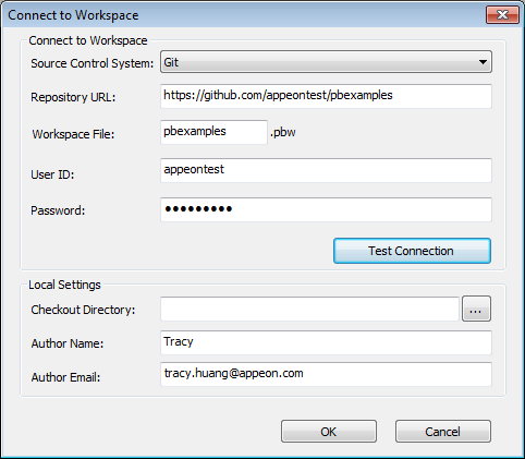 Connect to Workspace