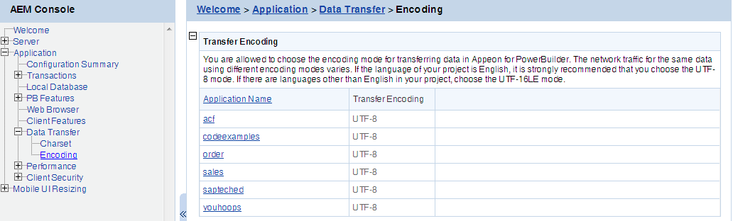 Encoding