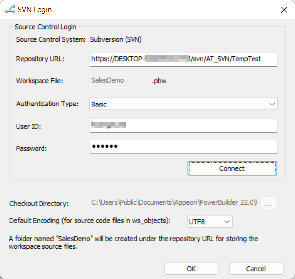 SVN Login