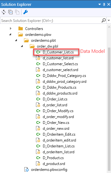 DataWindows Exported