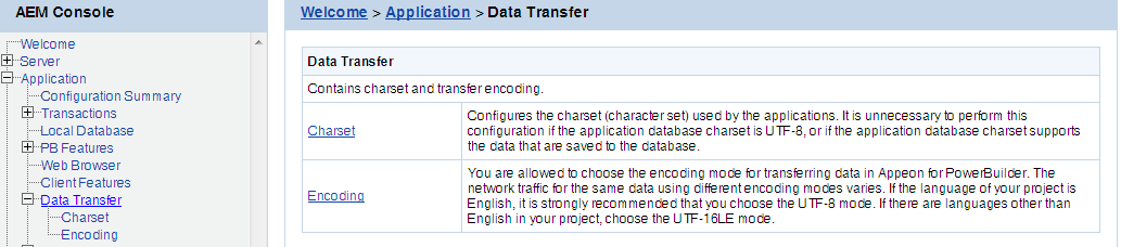 Data Transfer