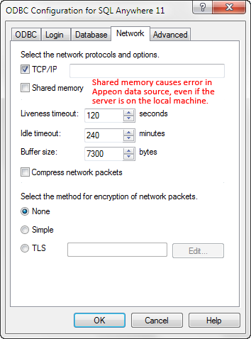 Shared memory caused error