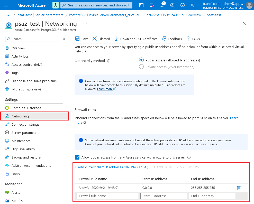 Configure Networking