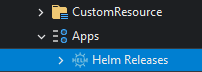 Helm Applications in the Kubernetes Explorer